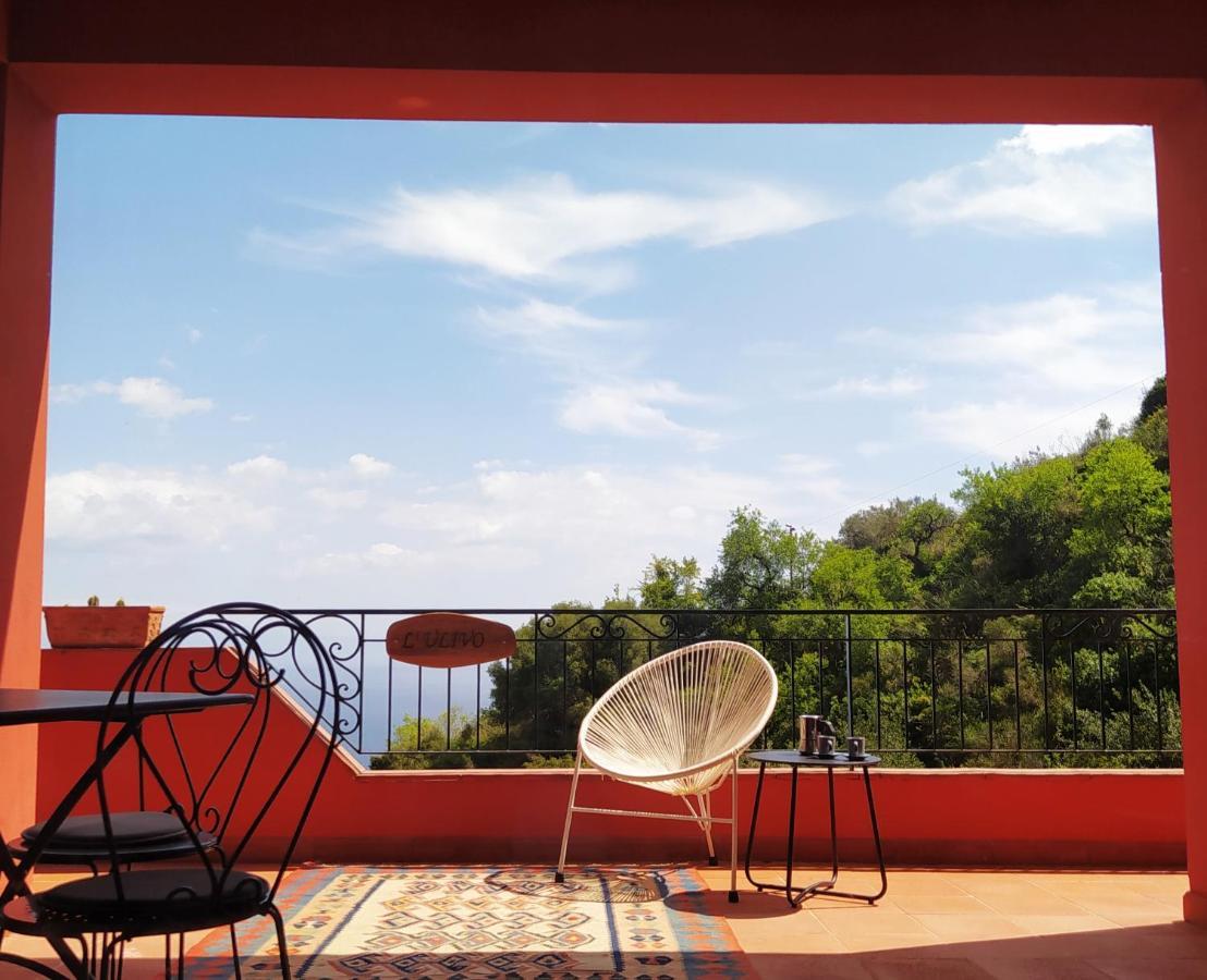 טאורמינה Villa Vittorio - Splendid Panoramic Sea View Terrace מראה חיצוני תמונה